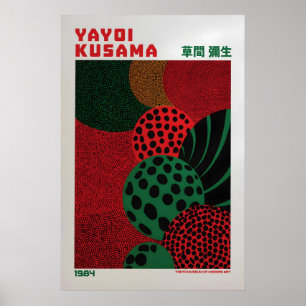 Póster de Yayoi Kusama - Inspirado en Yayoi Kusama