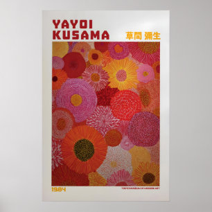Póster de Yayoi Kusama - Inspirado en Yayoi Kusama