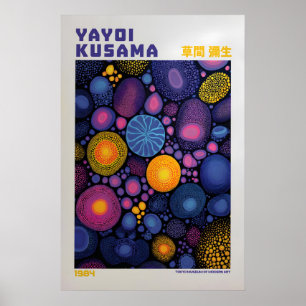 Póster de Yayoi Kusama - Inspirado en Yayoi Kusama