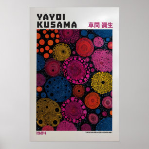 Póster de Yayoi Kusama - Inspirado en Yayoi Kusama