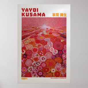 Póster de Yayoi Kusama - Inspirado en Yayoi Kusama