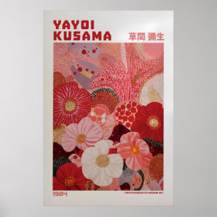 Póster de Yayoi Kusama - Inspirado en Yayoi Kusama
