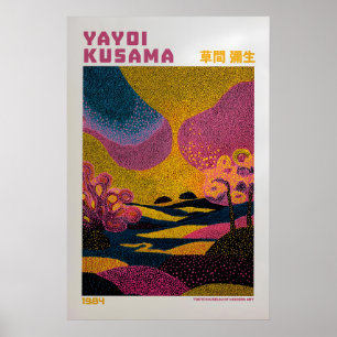 Póster de Yayoi Kusama - Inspirado en Yayoi Kusama