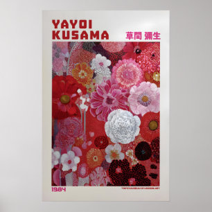 Póster de Yayoi Kusama - Inspirado en Yayoi Kusama