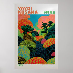 Póster de Yayoi Kusama - Inspirado en Yayoi Kusama