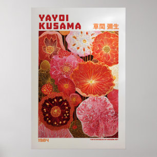 Póster de Yayoi Kusama - Inspirado en Yayoi Kusama