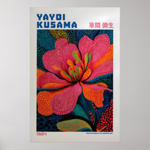 Póster de Yayoi Kusama - Inspirado en Yayoi Kusama