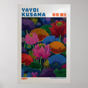 Póster de Yayoi Kusama - Inspirado en Yayoi Kusama