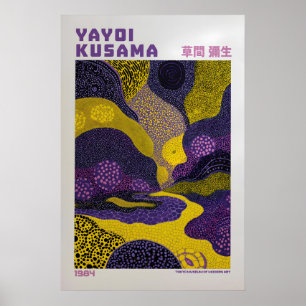 Póster de Yayoi Kusama - Inspirado en Yayoi Kusama