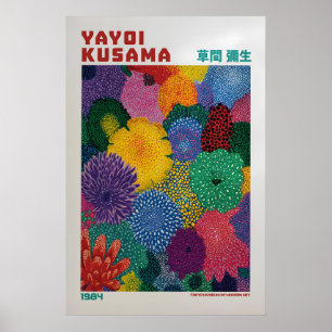 Póster de Yayoi Kusama - Inspirado en Yayoi Kusama