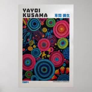 Póster de Yayoi Kusama - Inspirado en Yayoi Kusama