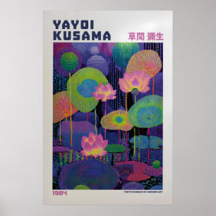 Póster de Yayoi Kusama - Inspirado en Yayoi Kusama