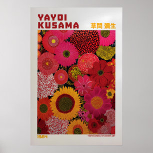 Póster de Yayoi Kusama - Inspirado en Yayoi Kusama