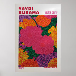 Póster de Yayoi Kusama - Inspirado en Yayoi Kusama