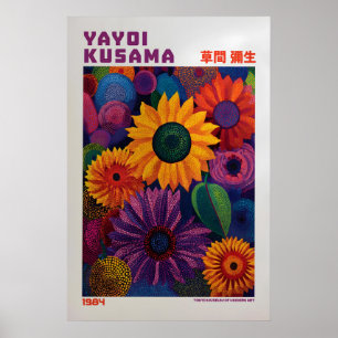 Póster de Yayoi Kusama - Inspirado en Yayoi Kusama