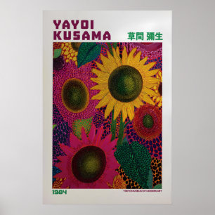 Póster de Yayoi Kusama - Inspirado en Yayoi Kusama