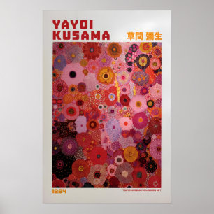 Póster de Yayoi Kusama - Inspirado en Yayoi Kusama