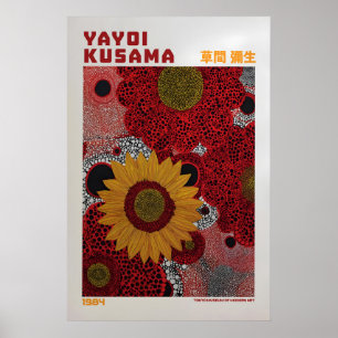 Póster de Yayoi Kusama - Inspirado en Yayoi Kusama