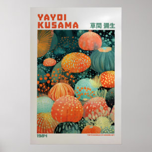 Póster de Yayoi Kusama - Inspirado en Yayoi Kusama