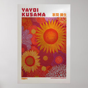 Póster de Yayoi Kusama - Inspirado en Yayoi Kusama