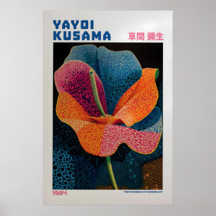 Póster de Yayoi Kusama - Inspirado en Yayoi Kusama