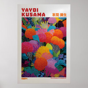 Póster de Yayoi Kusama - Inspirado en Yayoi Kusama