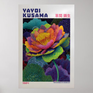 Póster de Yayoi Kusama - Inspirado en Yayoi Kusama