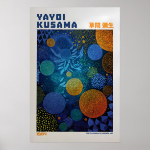 Póster de Yayoi Kusama - Inspirado en Yayoi Kusama