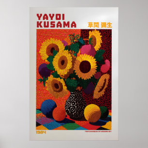 Póster de Yayoi Kusama - Inspirado en Yayoi Kusama