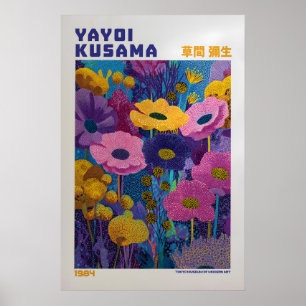 Póster de Yayoi Kusama - Inspirado en Yayoi Kusama