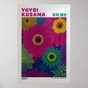 Póster de Yayoi Kusama - Inspirado en Yayoi Kusama