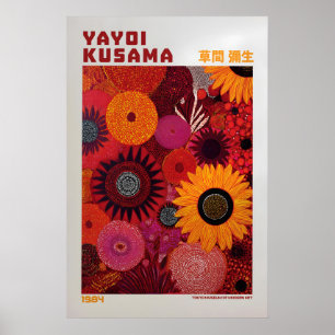 Póster de Yayoi Kusama - Inspirado en Yayoi Kusama