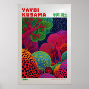 Póster de Yayoi Kusama - Inspirado en Yayoi Kusama