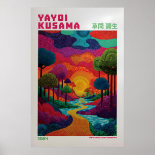 Póster de Yayoi Kusama - Paisaje de Yayoi Kusama