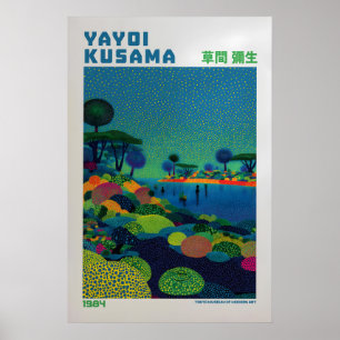 Póster de Yayoi Kusama - Paisaje de Yayoi Kusama