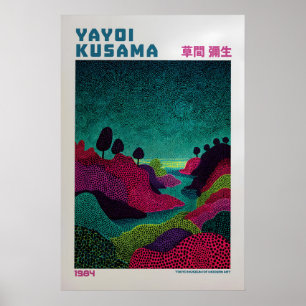 Póster de Yayoi Kusama - Paisaje - Yayoi Kusama