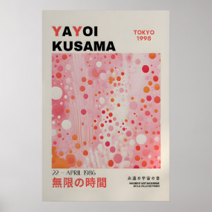 Póster de Yayoi Kusama - Póster abstracto de Yayoi