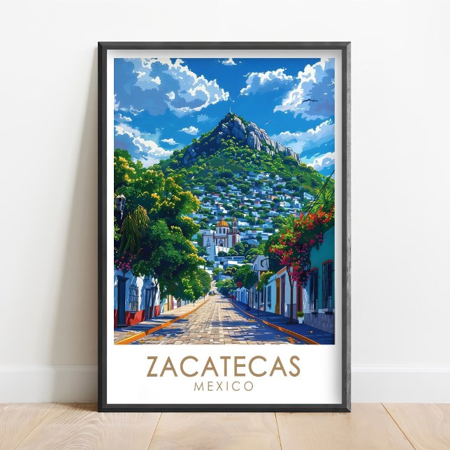 Póster de Zacatecas - Impresión de la colina Bufa  (Subido por el creador)