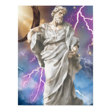 Póster de Zeus, Rey de los Dioses