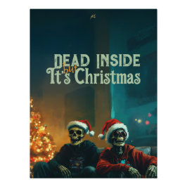 Póster Dead Inside... But It’s Christmas