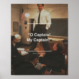 Póster Dead Poet Society 3 