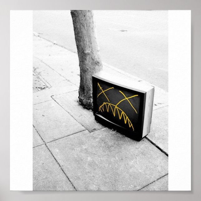 Póster Dead TV (Frente)