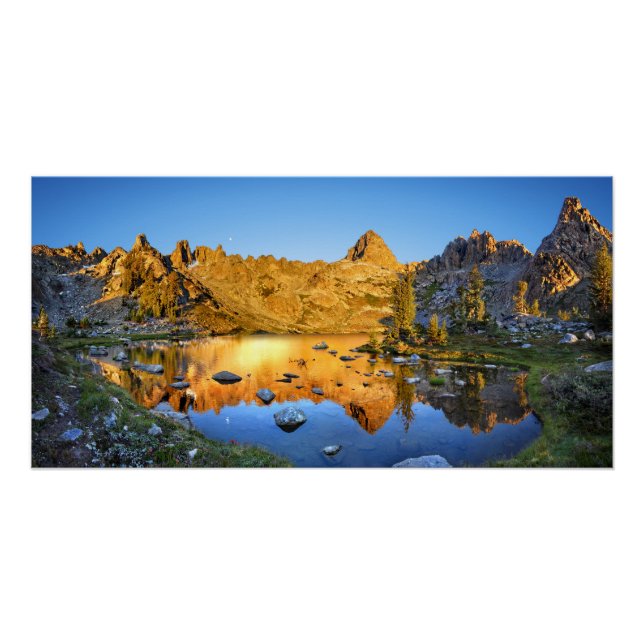 Póster Deadhorse Lake Sunrise - Sierra (Anverso)