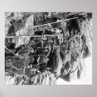 Póster Deadwood Central Railroad Engineer Corps