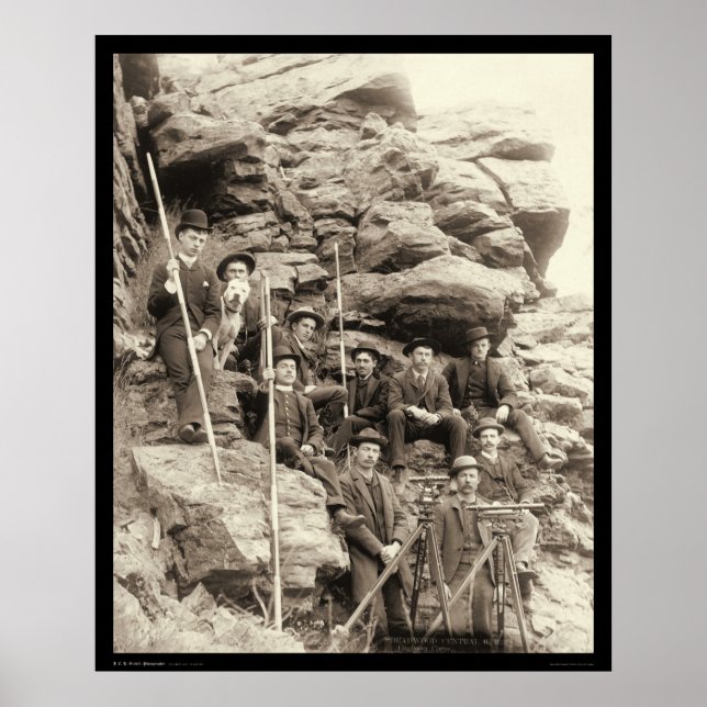 Póster Deadwood Central Railroad SD 1888 (Frente)