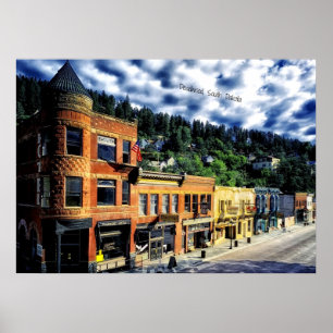 Póster Deadwood, Dakota del Sur