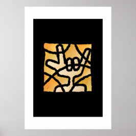 Póster Deaf-Hand