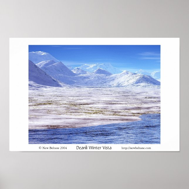Póster Deanli Winter Vista (Frente)