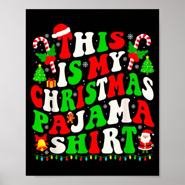 Póster Dear Santa I Can Explain Funny Christmas Kids Men  (Frente)