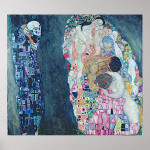 Póster Death and Life, c.1911 (oil on canvas)